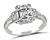 Estate GIA Certified 2.02ct Diamond Engagement Ring