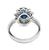 Sapphire Diamond Engagement Ring