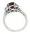 Ruby Diamond Engagement Ring