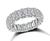 Estate GIA Certified 9.04cttw Diamond Eternity Wedding Band