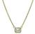 Estate GIA Certified 1.01ct Diamond Solitaire Pendant Necklace