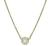 Estate GIA Certified 1.13ct Diamond Solitaire Pendant Necklace