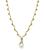 Estate Gubelin Baroque Pearl 6.00ct Diamond Gold Necklace