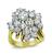 Estate Kurt Wayne 3.50ct Diamond Gold Cocktail Ring