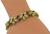 Estate Kurt Wayne 25.00ct Diamond 14.50ct Sapphire Gold Necklace Bracelet and Earrings Set
