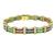 Diamond Emerald Ruby Sapphire Gold Bracelet