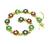 Diamond Multi Color Gemstone Gold Bracelet