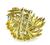18k Yellow Gold Opal Diamond Pin