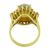 14k Gold Opal Diamond Ring