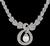 Estate 8.00ct Diamond Pearl Necklace