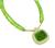 Peridot Diamond Gold Necklace