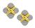 Estate 3.50ct Diamond Gold Earrings