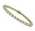 Estate 10.00ct Diamond Gold Tennis Bracelet