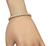 Round Cut Diamond 14k Yellow Gold Tennis Bracelet