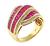 Ruby Diamond Gold Ring