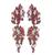 Marquise Ruby and Diamond 18k Yellow and White Gold Day and Night Earrings