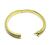 18k Gold Diamond Ruby Bangle