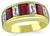 Estate 1.70ct Ruby 1.05ct Diamond Ring