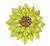 Estate 1.50ct Ruby Gold Flower Pin
