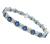 Estate 18.00ct Sapphire 3.50ct Diamond Bracelet