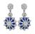 Sapphire Diamond Earrings