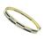 Estate 1.25ct Diamond 1.50ct Sapphire Gold Bangle