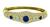 Diamond Sapphire Gold Bangle