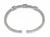 18k Gold Diamond Sapphire Bangle