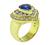 Sapphire Diamond Gold Ring