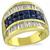 Estate 1.60ct Sapphire 1.00ct Diamond Gold Ring