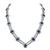 Estate 42.50ct Sapphire 2.85ct Diamond Necklace