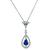 Estate 2.00ct Sapphire 0.50ct Diamond Pendant Necklace