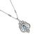 18k Gold Sapphire Diamond Necklace