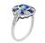 Sapphire Diamond Gold Ring