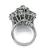 14k Gold diamond Sapphire Ring
