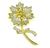 18k Gold Diamond Pearl Pin