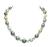 Estate 4.50ct Diamond Multi Color South Sea Pearl Necklace