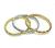 18k Gold Diamond Bangle Set