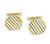 Estate Three Tone Gold Cufflinks