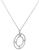 Round Cut Diamond 18k White Gold Atlas Pendant Necklace by Tiffany & Co