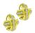 Round Cut Diamond 18k Yellow Gold Earrings by Tiffany & Co