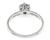 Round Brilliant Cut Diamond Platinum Solitaire Engagement Ring by Tiffany & Co
