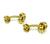 18k Yellow Gold Love Knot Cufflinks by Tiffany & Co