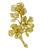 Vintage 14k Yellow Gold Flower Brooch by Tiffany & Co