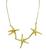 Estate Tiffany & Co Elsa Peretti Gold Starfish Necklace