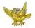 Diamond Enamel Gold Eagle Pin