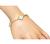 18k Yellow Gold Mother of Pearl Alhambra Style Bracelet