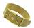 Estate Diamond Gold Belt Buckle Bracelet