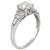 Diamond Platinum Engagement Ring