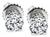 Estate GIA Certified 1.08cttw Diamond Stud Earrings